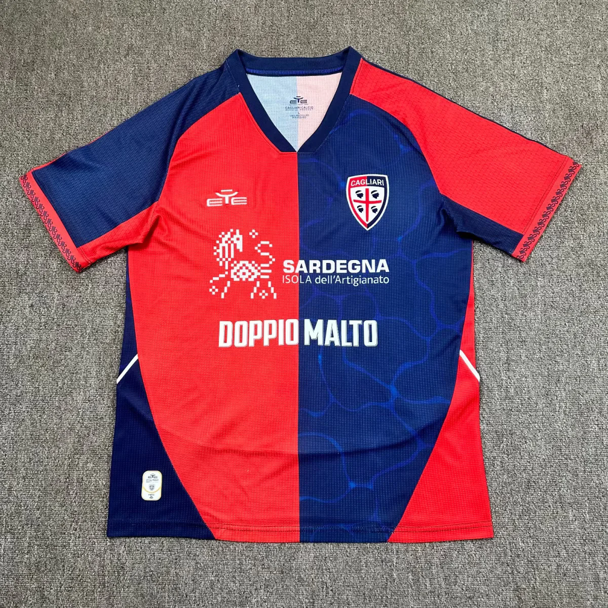 Maglia calcio casa versione fan Cagliari 2025/2026