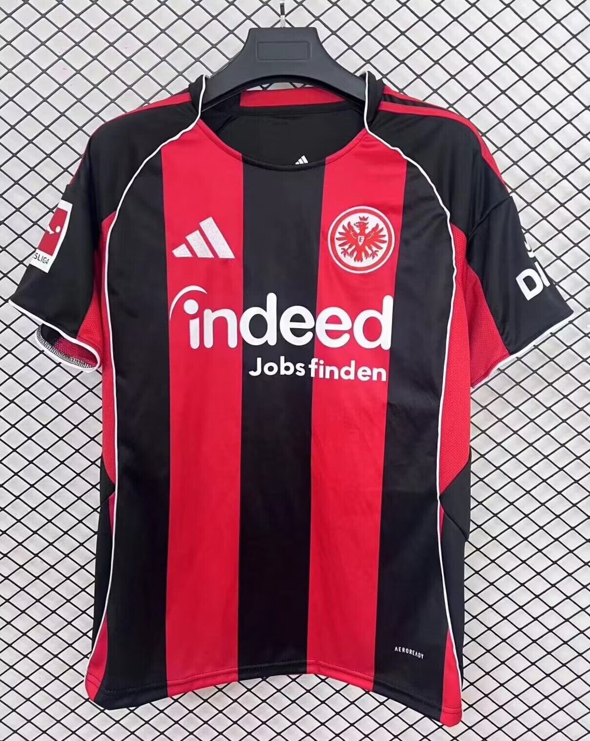 Maglia calcio casa versione fan Eintracht Francoforte 2025/2026