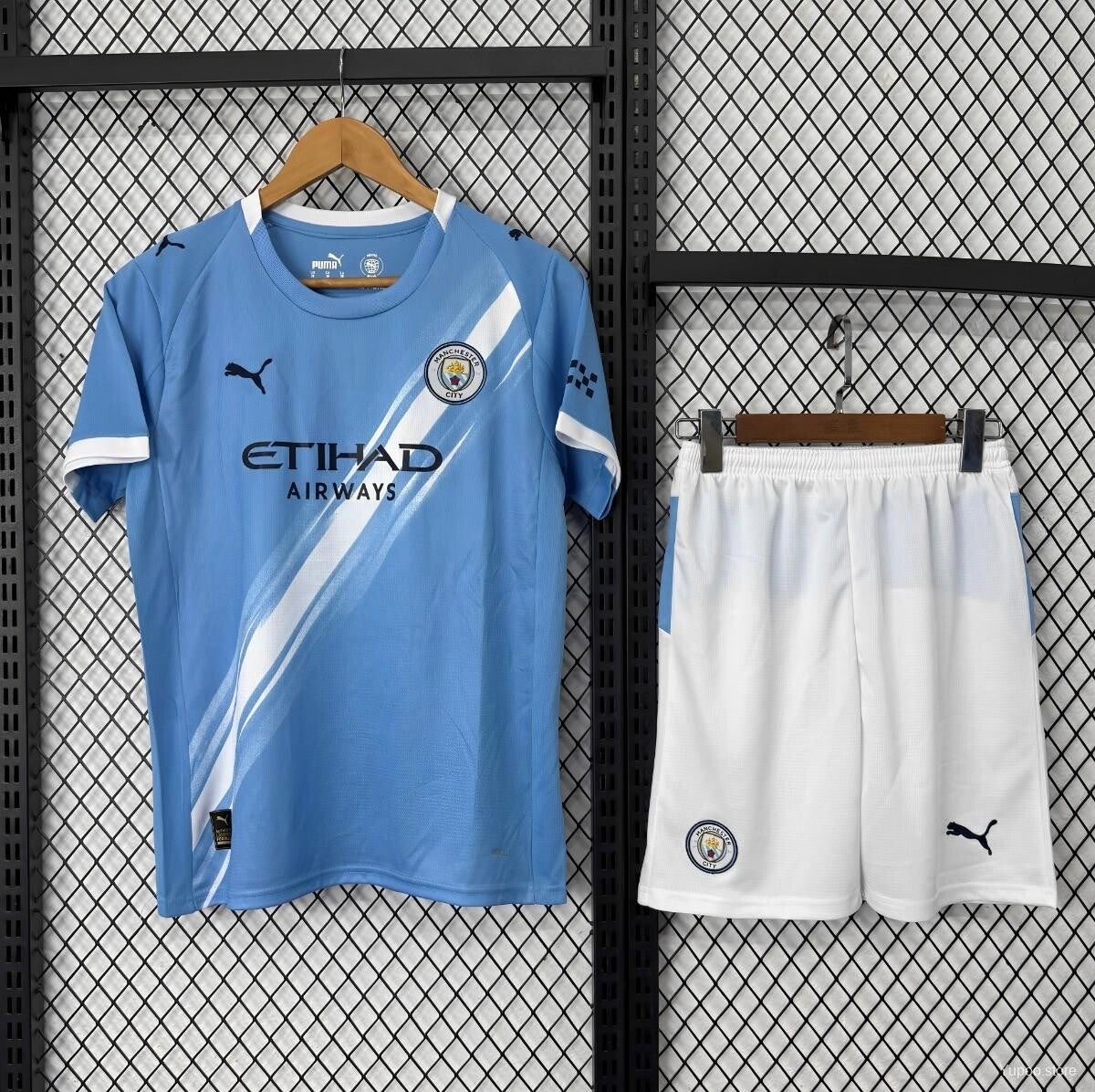 Completo calcio casa bambino Manchester City 2025/2026