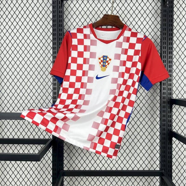 Maglia calcio casa versione fan Croazia 2026