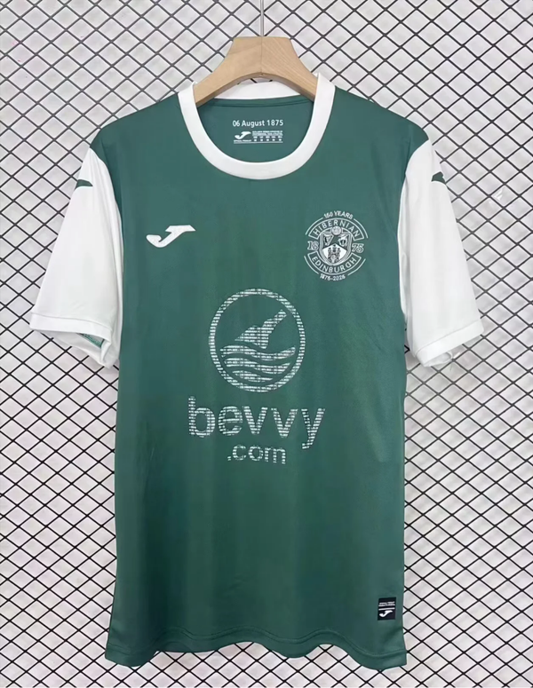 Maglia calcio casa versione fan Hibernian 2025/2026