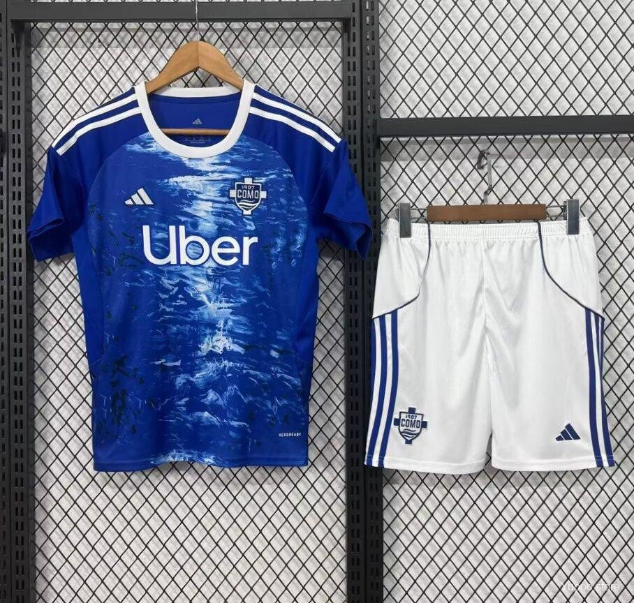 Completo calcio casa bambino Como 2025/2026