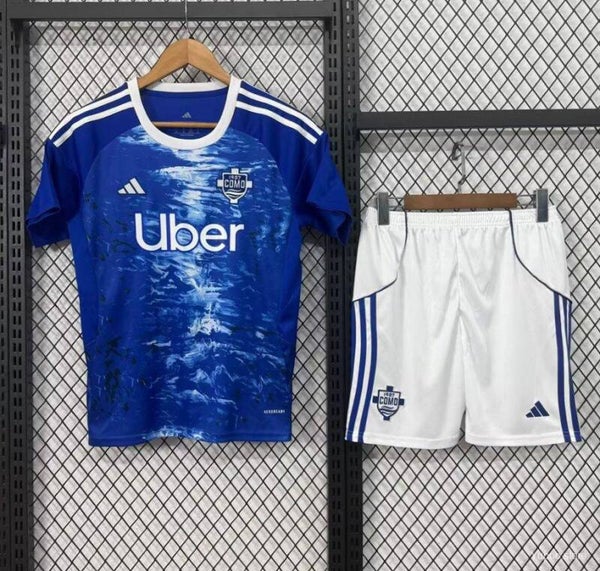 Completo calcio casa bambino Como 2025/2026