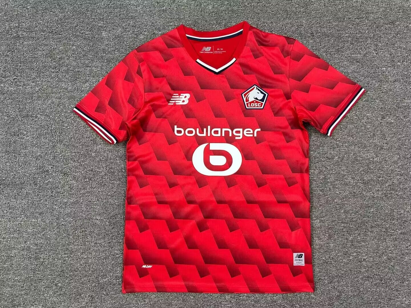 Maglia calcio casa versione fan Lille 2025/2026