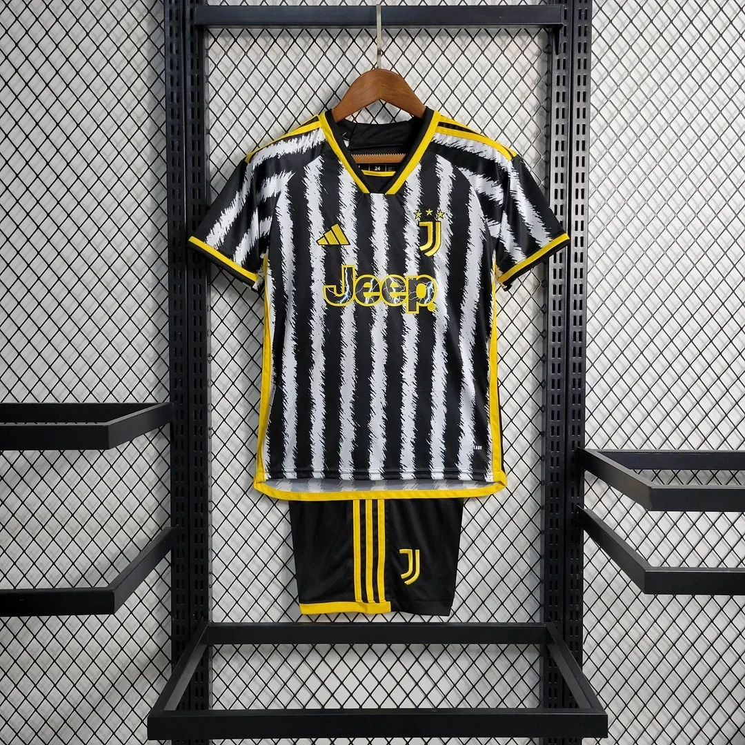Completo calcio casa bambino Juventus 2023/2024