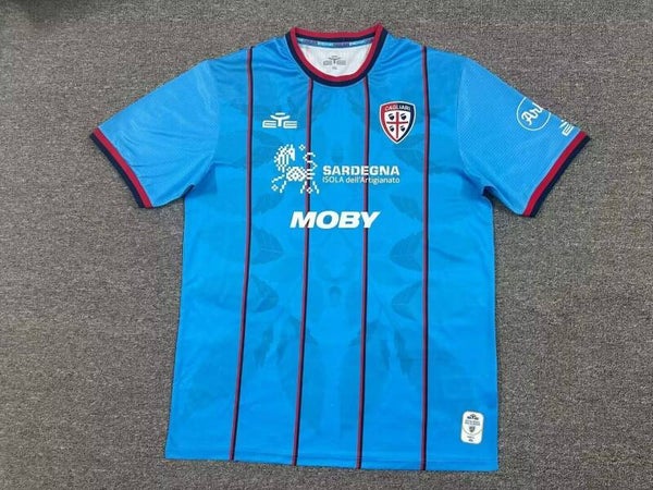 Maglia calcio trasferta terza versione fan Cagliari 2025/2026