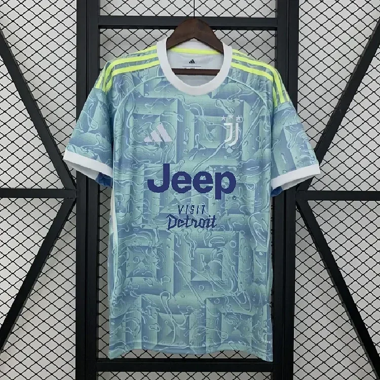 Maglia calcio trasferta versione fan Juventus 2025/2026