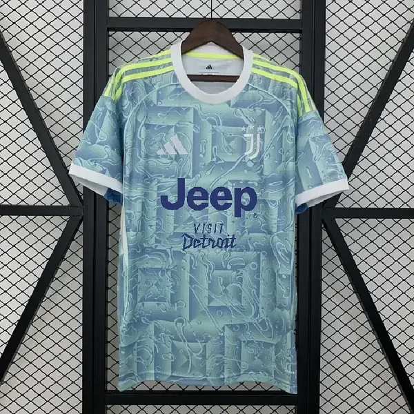 Maglia calcio trasferta versione fan Juventus 2025/2026