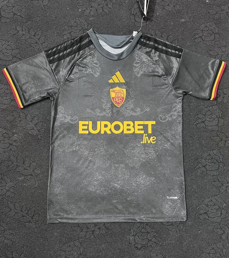 Maglia calcio trasferta terza versione fan Roma 2026/2027