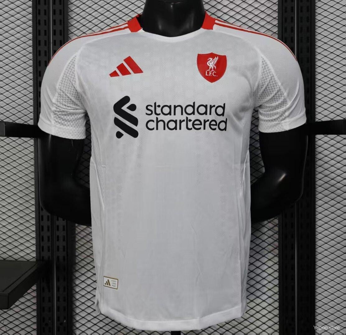 Maglia calcio trasferta versione player Liverpool 2025/2026