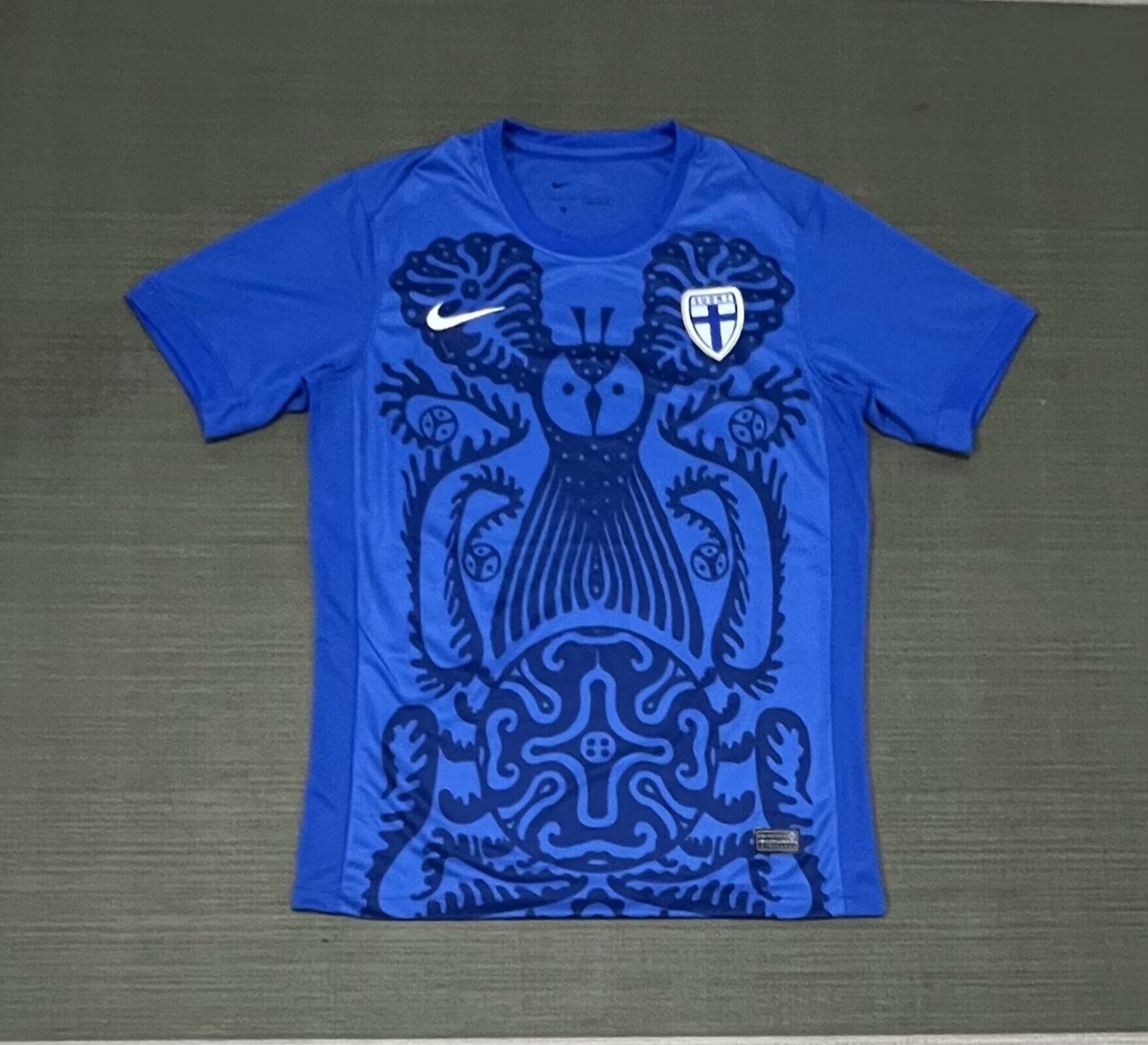 Maglia calcio trasferta versione fan Finlandia 2025/2026