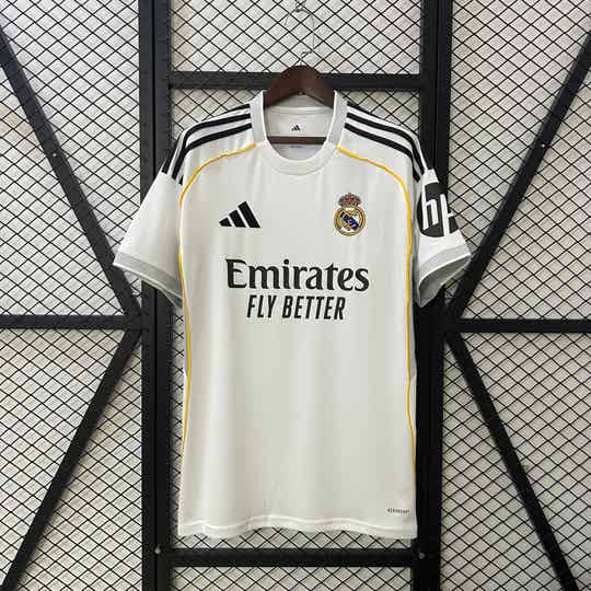 Maglia calcio casa versione fan Real Madrid 2025/2026