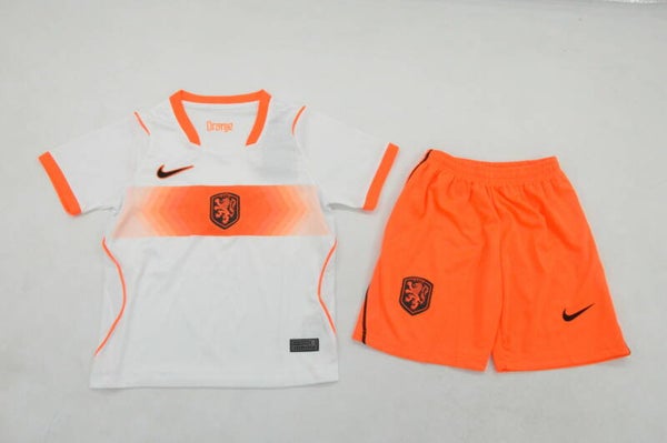 Completo calcio trasferta bambino Olanda 2026
