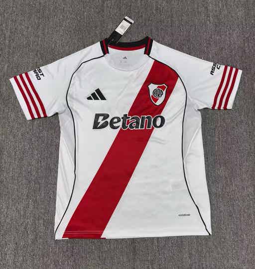 Maglia calcio casa versione fan River Plate 2025/2026
