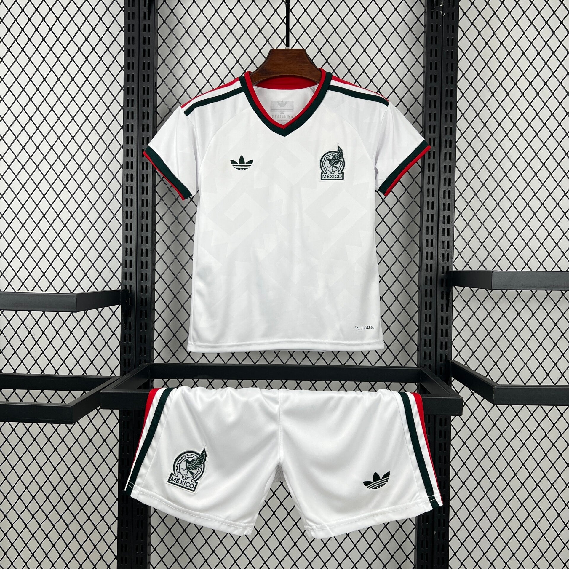 Completo calcio trasferta bambino Messico 2026