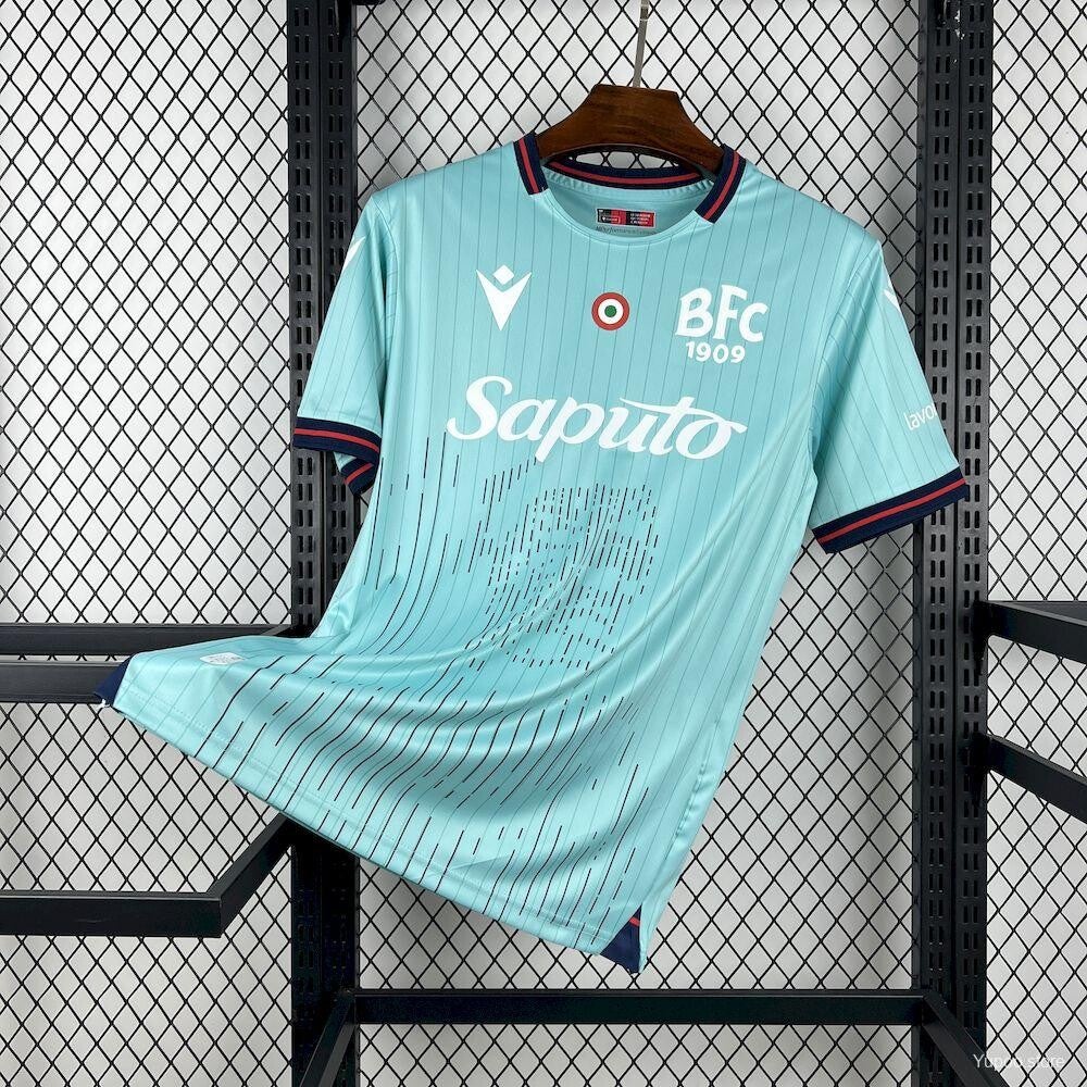 Maglia calcio trasferta terza versione fan Bologna 2025/2026