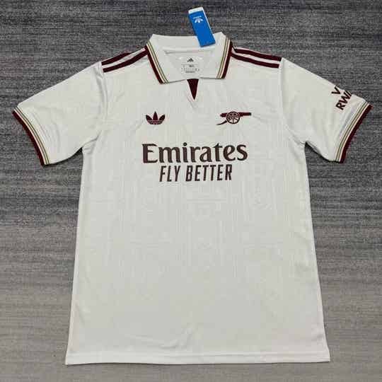 Maglia calcio trasferta terza versione fan Arsenal 2025/2026