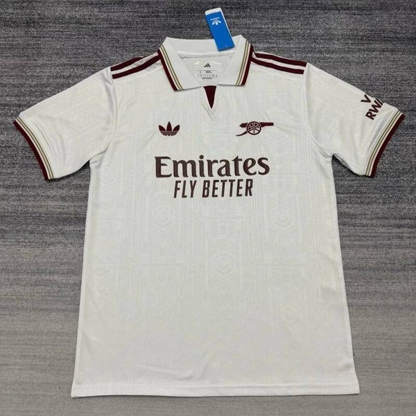Maglia calcio trasferta terza versione fan Arsenal 2025/2026