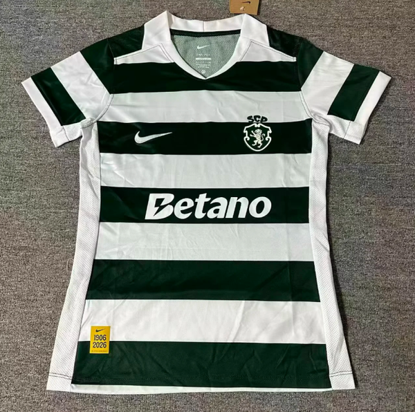 Maglia calcio casa versione fan donna Sporting Lisbona 2026/2027