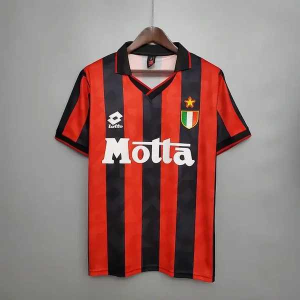 Maglia calcio casa storica retro vintage Milan 1993/1994