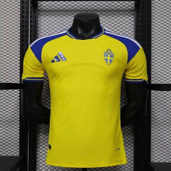 Maglia calcio casa versione player Svezia 2026