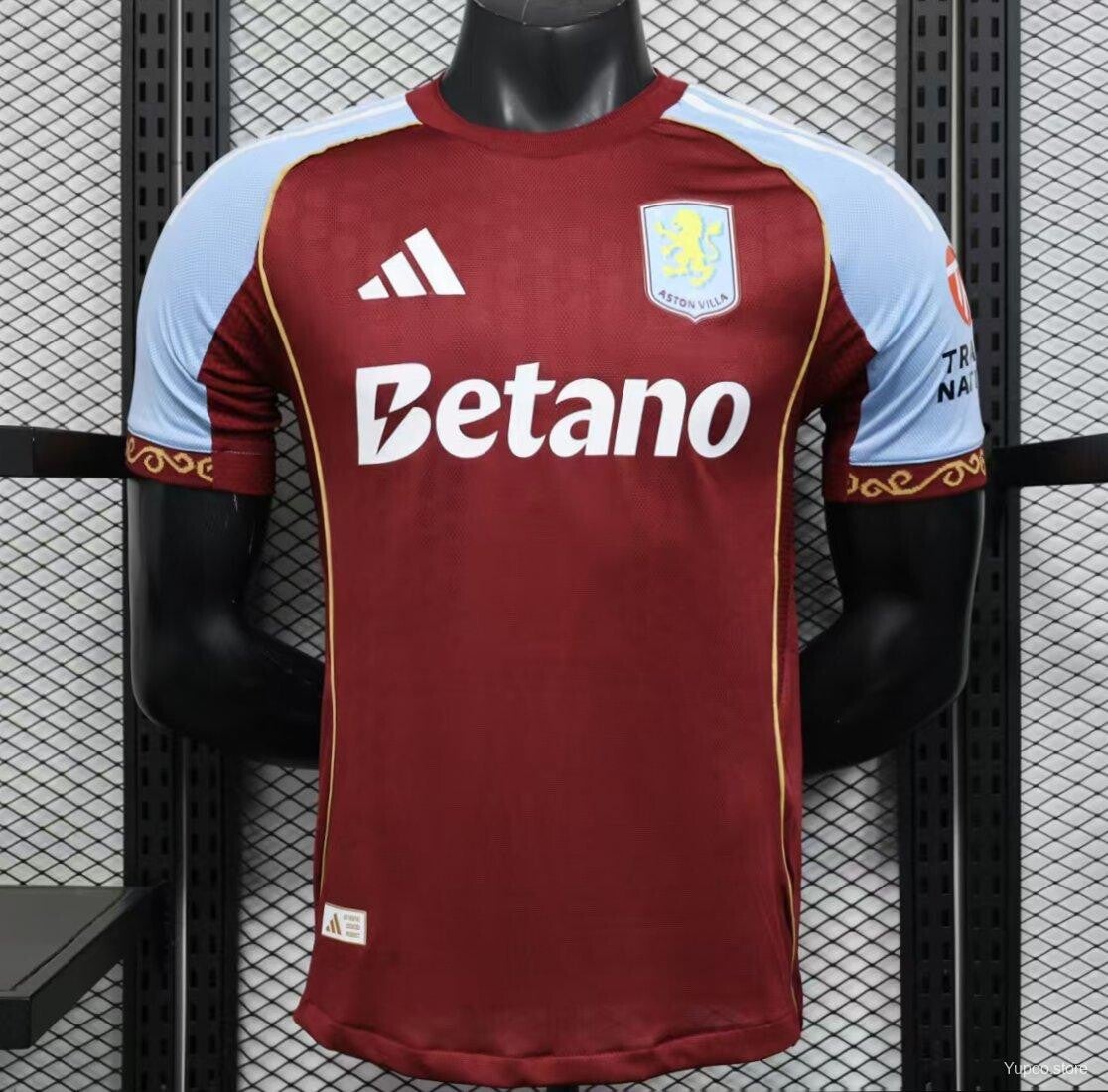 Maglia calcio casa versione player Aston Villa 2025/2026