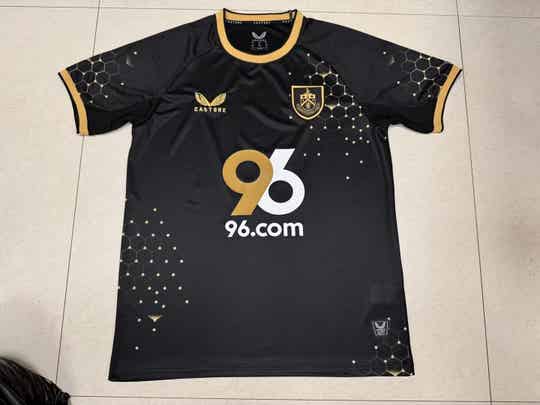 Maglia calcio trasferta terza versione fan Burnley 2025/2026