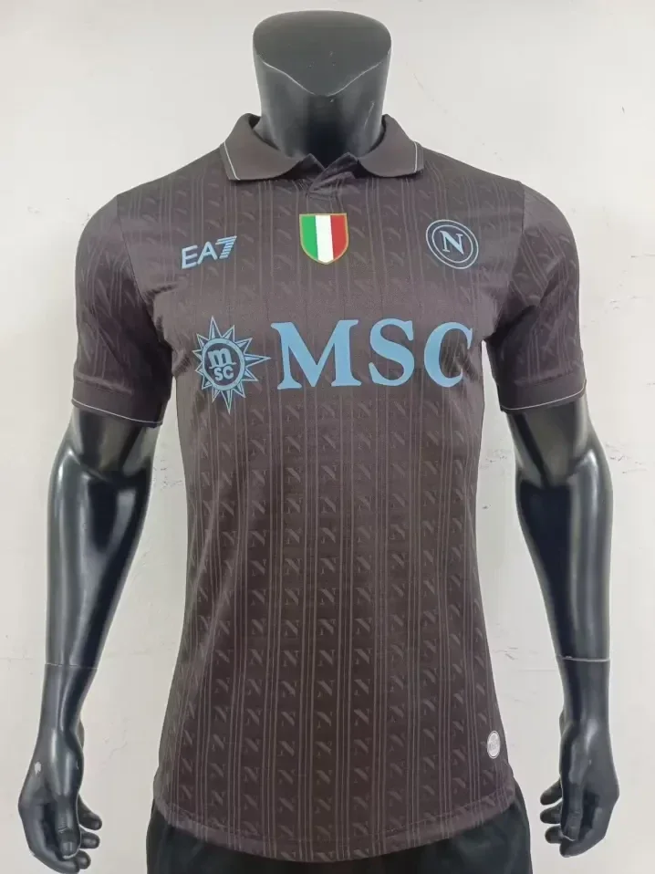 Maglia calcio trasferta terza versione player Napoli 2025/2026