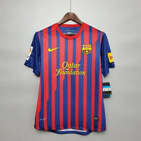 Maglia calcio casa storica retro vintage Barcellona 2011/2012
