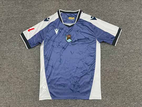 Maglia calcio trasferta versione fan Real Sociedad 2025/2026