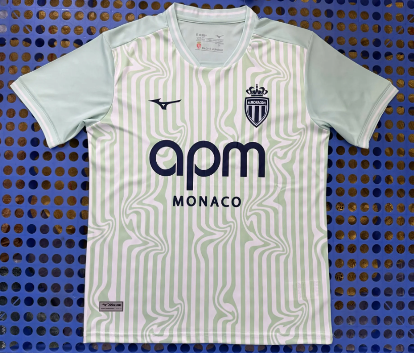 Maglia calcio trasferta terza versione fan Monaco 2026/2027