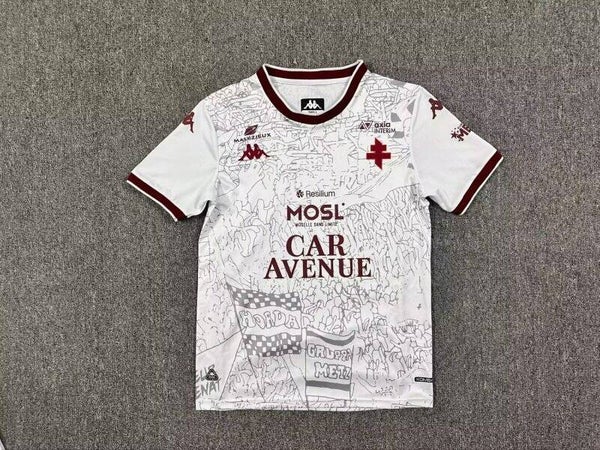 Maglia calcio trasferta versione fan Metz 2025/2026