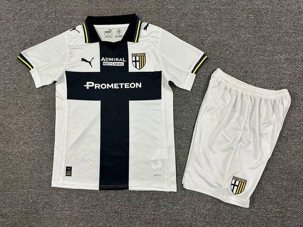 Completo calcio casa bambino Parma 2025/2026
