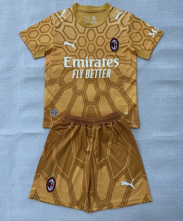 Completo calcio portiere bambino Milan 2026/2027