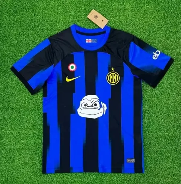 Maglia calcio casa edizione limitata "Tartarughe Ninja" Inter 2023/2024