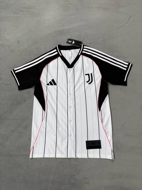 Maglia calcio baseball versione fan Juventus 2025/2026