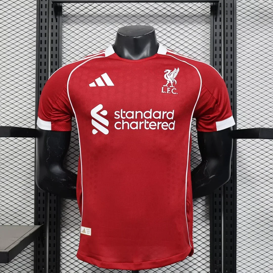 Maglia calcio casa versione player Liverpool 2025/2026