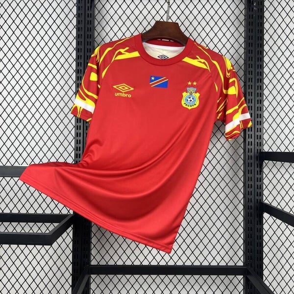 Maglia calcio trasferta terza versione fan Congo 2026