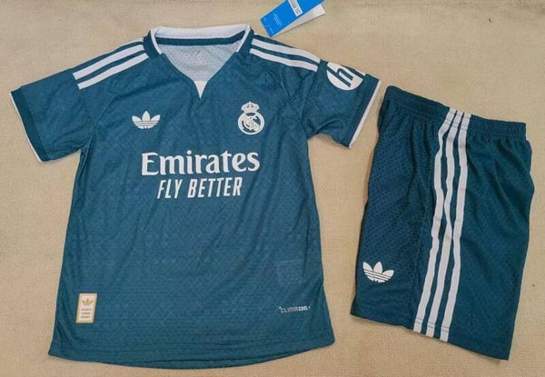 Completo calcio trasferta bambino Real Madrid 2026/2027
