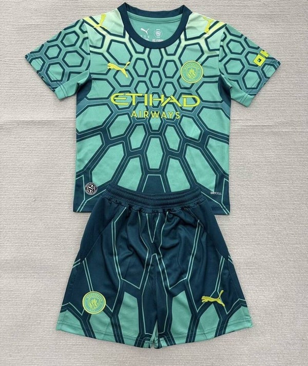 Completo calcio portiere bambino Manchester City  2026/2027