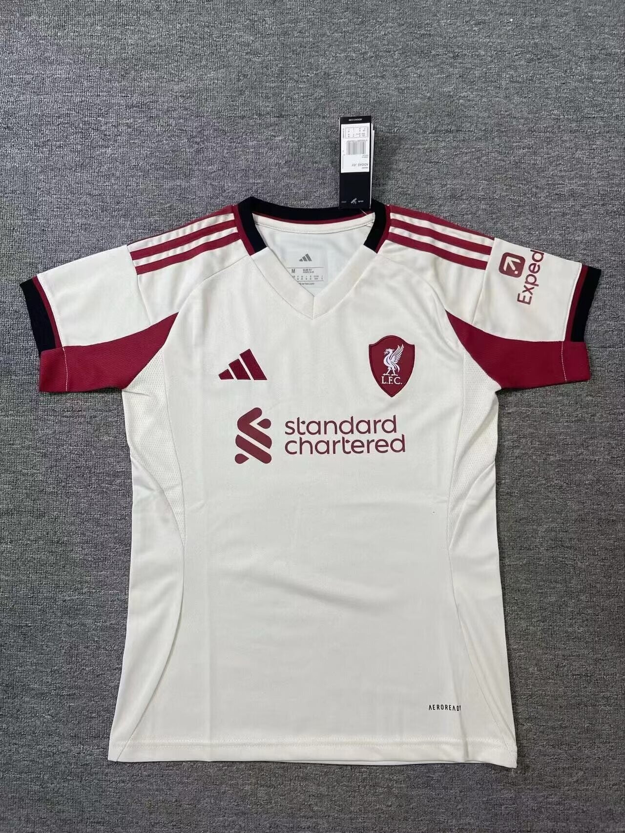Maglia calcio trasferta versione fan donna Liverpool 2025/2026