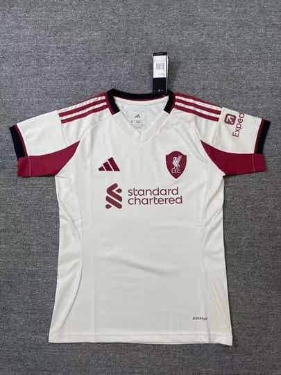 Maglia calcio trasferta versione fan donna Liverpool 2025/2026