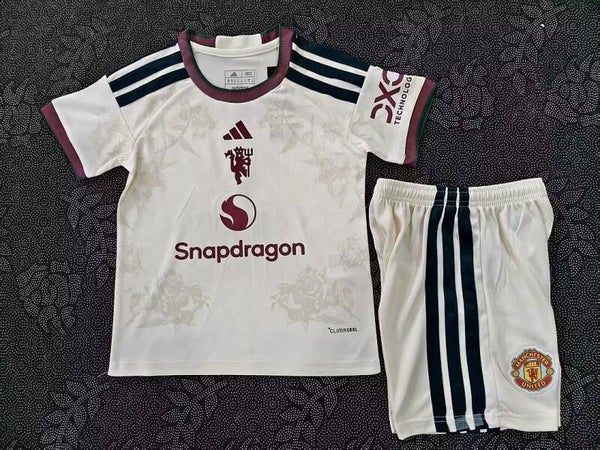 Completo calcio trasferta bambino Manchester United 2026/2027