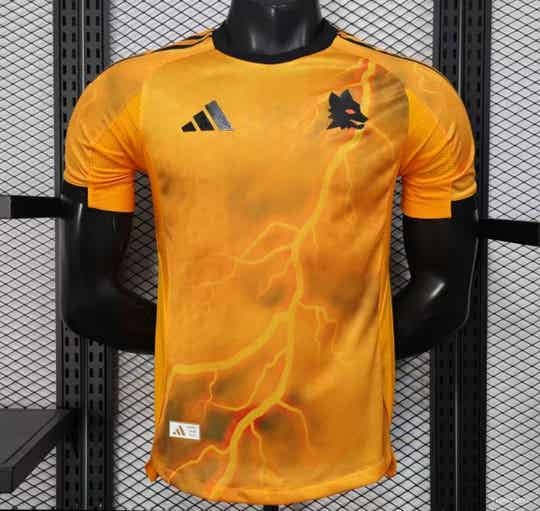 Maglia calcio trasferta versione player Roma 2025/2026
