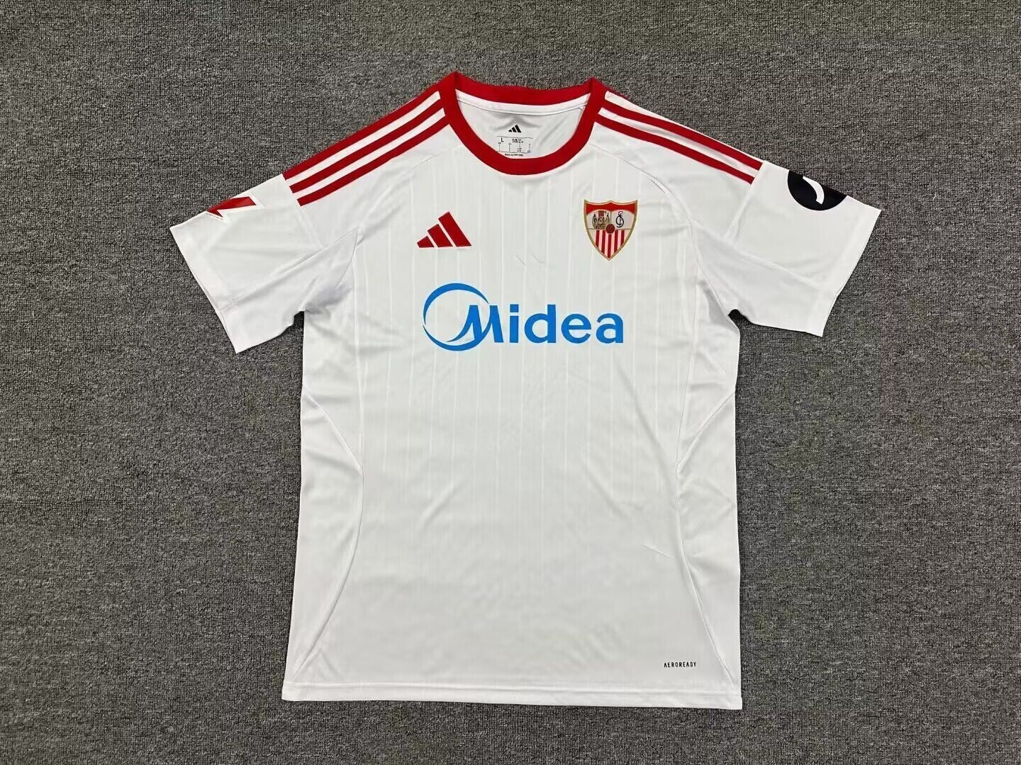 Maglia calcio casa versione fan Siviglia 2025/2026