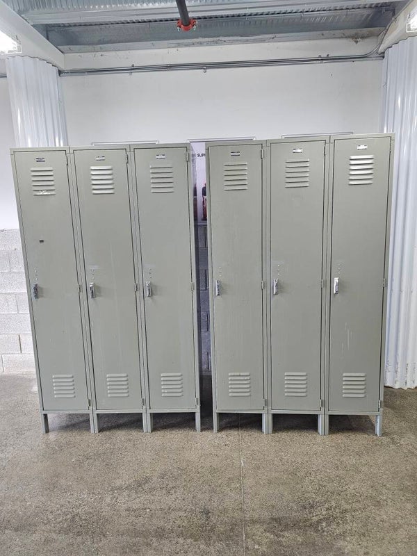6 GLOBAL LOCKERS FULL SIZE