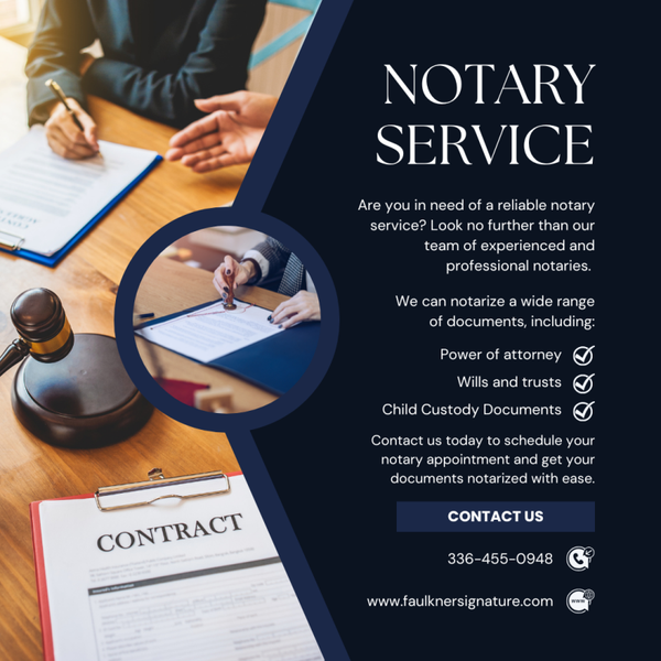 Mobile Notary Services