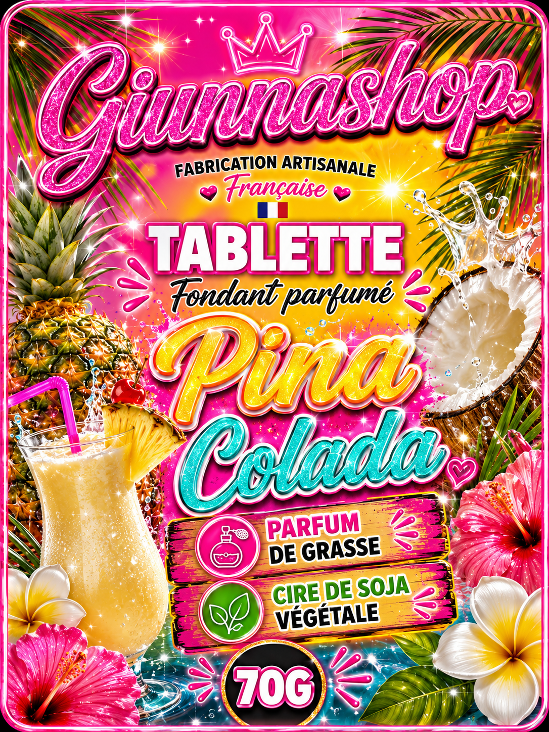 Tablette pina Colada