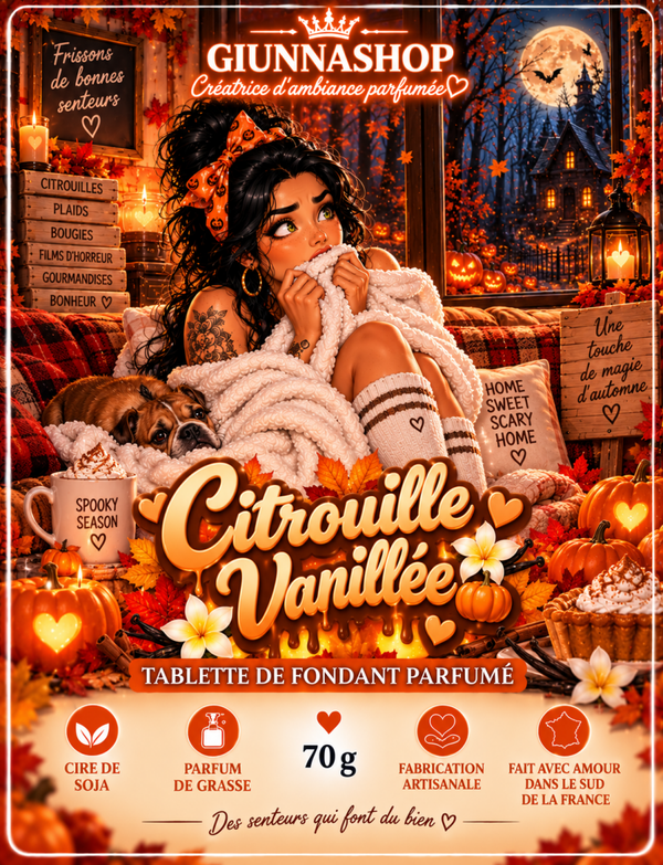 Tablette Citrouille Vanillée