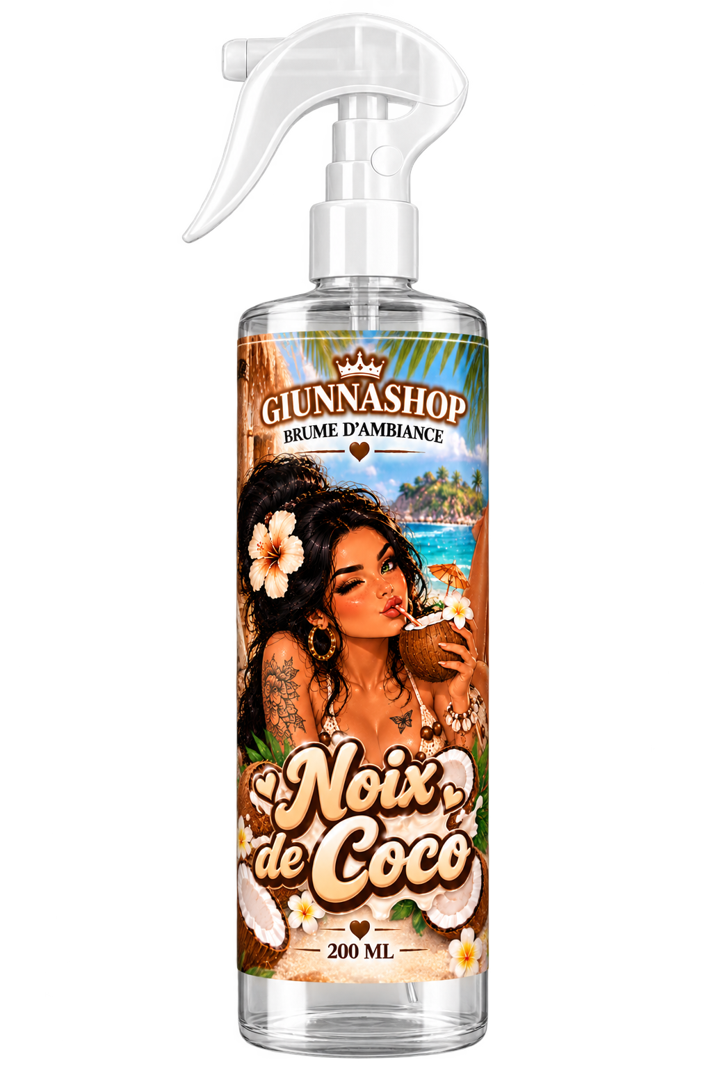 Brume d'ambiance noix de coco